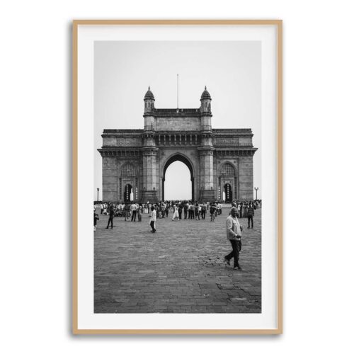 gateway-of-india-matted-wooden